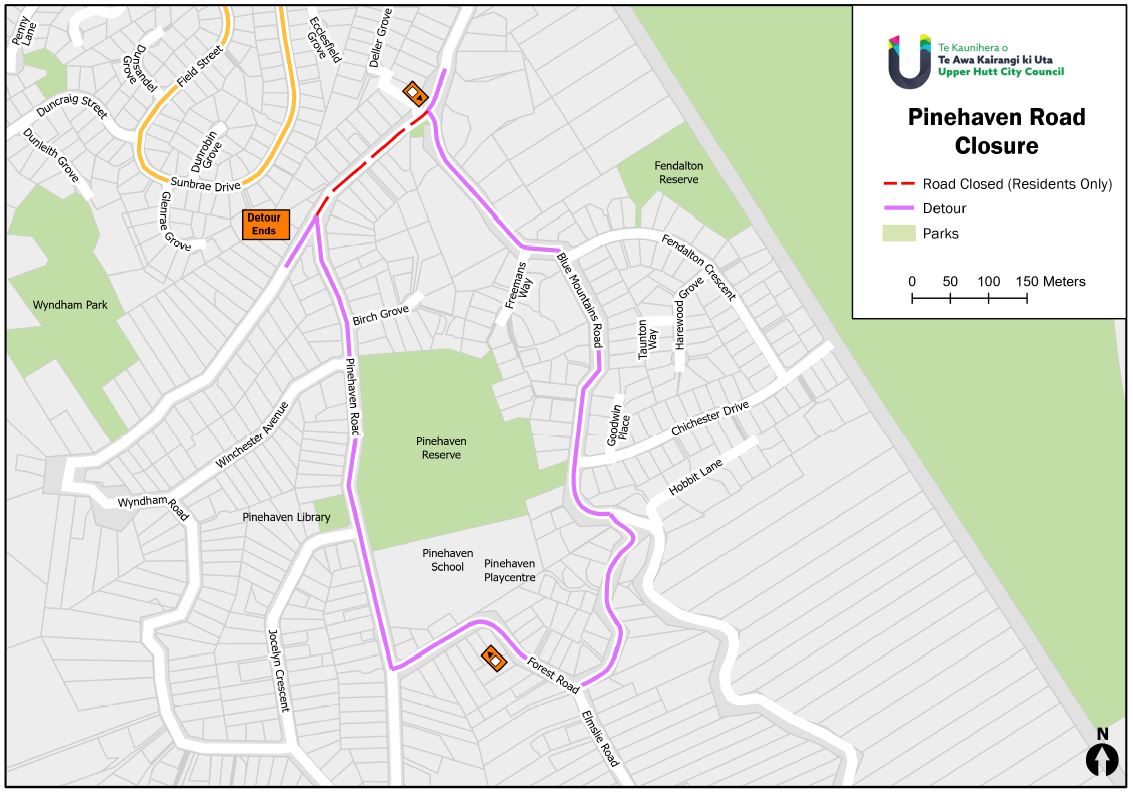 Pinehaven Road Closure Map.JPG