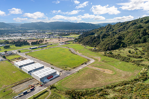 Business land development in Upper Hutt